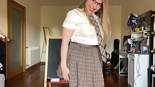 Impregnate Your Teacher in Classroom