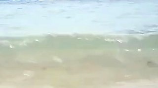 Public Flashing Of Big Natural Tits In The Moment Of Escape