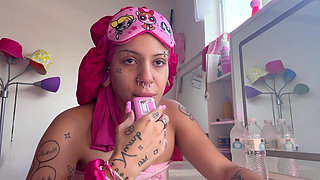 Vaping Coughing Smoke Fetish Teen Bimbo Vape Cough Blazing Smoking Fetish Blowing Into the Camera