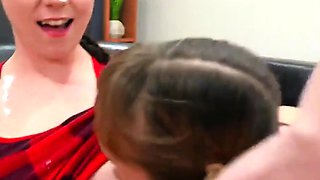 big ass bffs - bestfriends have a cum filled pajama party