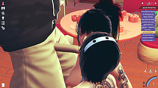 HENTAI 3D ANIMATION - TWO GOTHIC GIRLS HAVE SEX IN THEIR ROOM WITH A LUCKY BOY