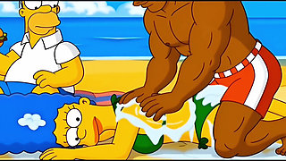 Beach Bitch: Married Housewife Gets Fucked On The Beach