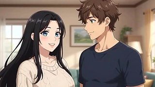 Flirting Lessons That Went Too Far between Stepsister and Stepbrother
