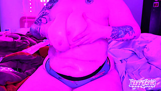 Big Tits Oiled & Stickered