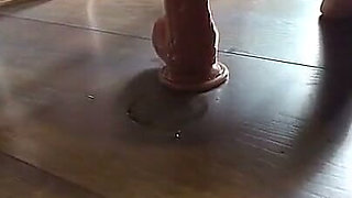 Naked, Tattooed and Playing with Her Favorite Toy Real Amateur Video