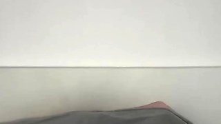 Hot doll with large mounds gives an oral blowjob, making me