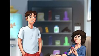 Jon S Fingering & Footjob - Desi Aunty Sex Game in HD 18 Year Old Indian Bhabhi