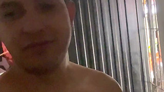 My neighbor masturbates at home while I do my job