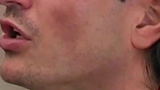 Lucky Old Butcher Fucks Her Skinny GF in Pussy and Ass