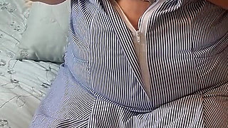 Naughty Nurse Julie - Bra Reveal & Teasing Huge Tits - 002-s-v-3-nurse-boobs