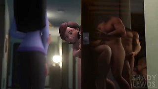 Anime cartoon characters movie hot seen