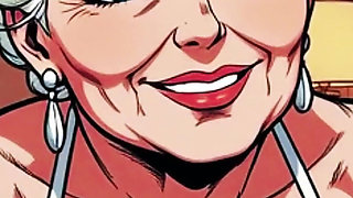 Ai Granny Deep Cleavage Tease Close Ups