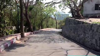 Young Thai MILF picked up at viewpoint