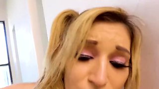 Blonde Whore Anal Fucked