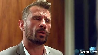 Blonde Gold Digger Seduced By Stepdad - Gizelle Blanco Blowjob & Cum in Mouth