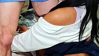 Cheating Asian Girl Snuck Off to Get Fucked at the Party (