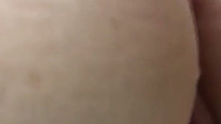 Anal and Pussy Toy Play on the Patio