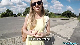 Flawless Lucy Heart and Martin Gun - blonde russian action - Public Agent