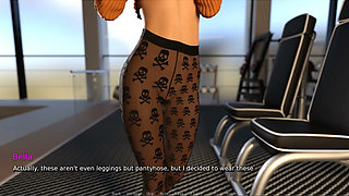 My Hotwife - Gameplay - Roleplay - Gym - Deepthroat and Bukkake