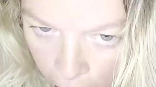 Pretending to deep-throat my beautiful fiance"s man-meat
