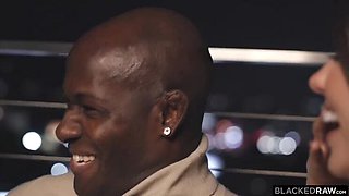 Blake Blossom & Adriana Chechik Share Big Black Cock - FFM Threesome with Doggystyle & Riding