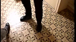 Busty Mature Babe Stretched Wide by Office Phone and Throbbing Cock