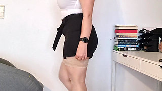 Naughty Office Assistant - Edging Until My Legs Shake