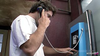 Slim blonde Nymphomaniac Bitch seduce Stranger with Big Dick to Rough Fuck at Roleplay Story Porn