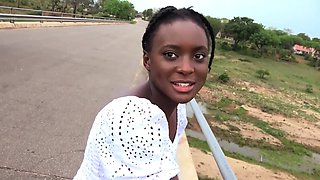 Big Tits Ebony Good Girl Wild Outdoor Sesh