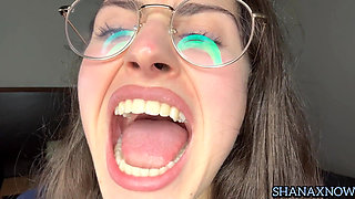 Fetish Talking Before Devouring You Uvula Mouth Fetish