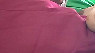 Desi Aunty Hot Fucking with Opposite Home Boy in Bed
