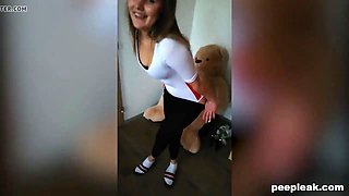 Amateur Couple Fucking after a Hard Day