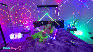 Cristina Savoy Surrenders To Brian Omally In A Neon Rave Ritual!
