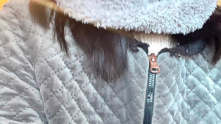 Hana Wear Clothes Then Go to Toilet Piss Water Her Pussy so Dirty