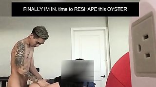 Legit Korean RMT Intern Convinced and Gives In To Huge Cock