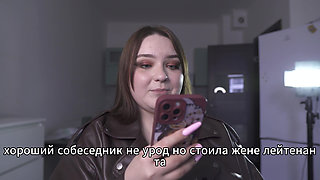 Porn Story - the Lieutenant's Wife Gladly Lay Down Under the Boss