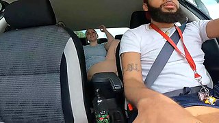 Brunette hardcore blowjob