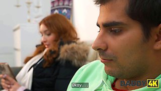 Daddy4k. the horny ginger chooses hardcore to working out