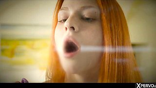 Marcello's oiled titty fuck trailer