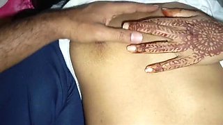 Milking My Ex Girlfriend & Massaging Her Big Boobs
