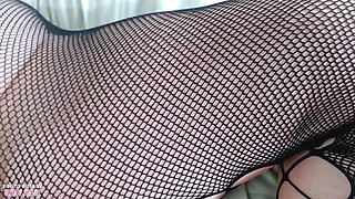 I Let a Stranger Fuck Me and Cum Over My Fishnet Pantyhose (amateur Mature Mommy MILF Big Tits Boobs Hairy Pussy Cheating Wife)