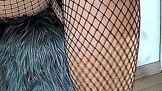 Misss a Catching You with Her Sexy Fishnets 1