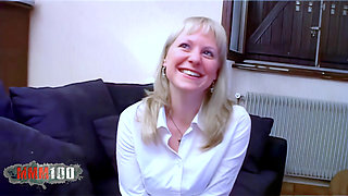 Lavandra May: First Anal Penetration for This Blonde with Big Tits
