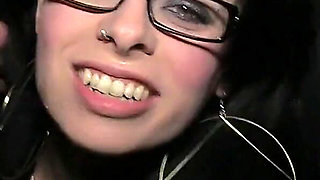 Cum Slut Cock Addict Tiffany Naylor Loves Being on Her Knees Sucking off Doggers Cocks