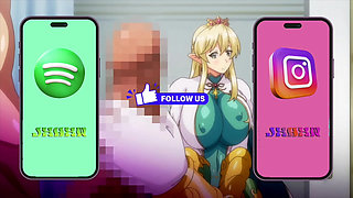 Witchy sluts get fucked hard in the world of magicians ! Kyonyuu Elf Oyako Saimin hentai porn, hentai sex scenes