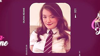 Femme fatale Olivia Keane - oil action - Olivia Keane