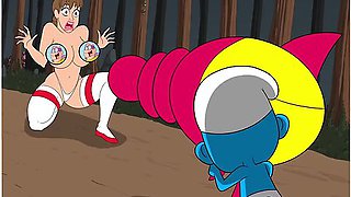 The Little Red Riding Hood And The Naked Maker - Car Toon
