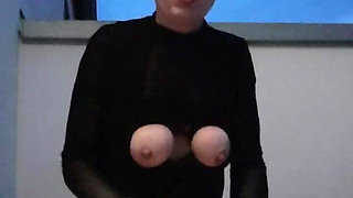 Evening Orgasm on the Balcony