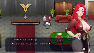 I pleasure her sweet spot in the office while she strokes me