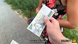 HUNT4K. Rough sex with a stranger is the best medicine instead of fruits: Porn